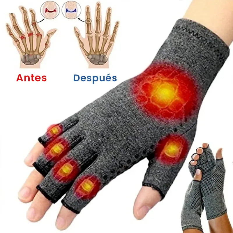 Guantes de Compresión Taquey Contra la Artritis paquete