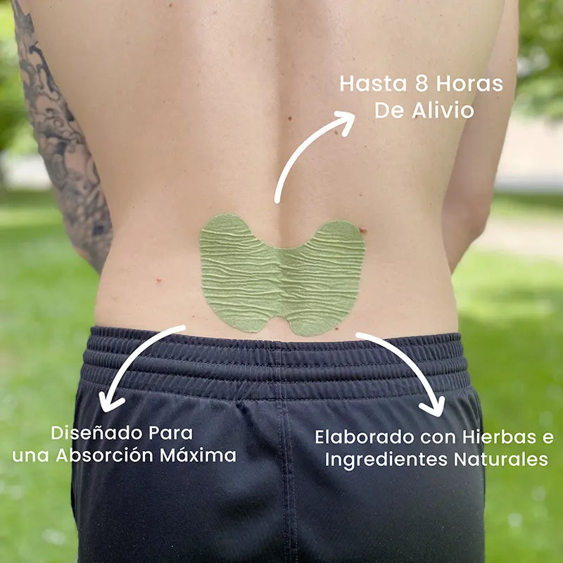Parches Alivio del Dolor de Espalda paquete
