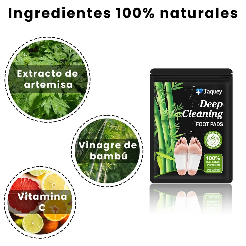 Parches Desintoxicantes Para Pies paquete
