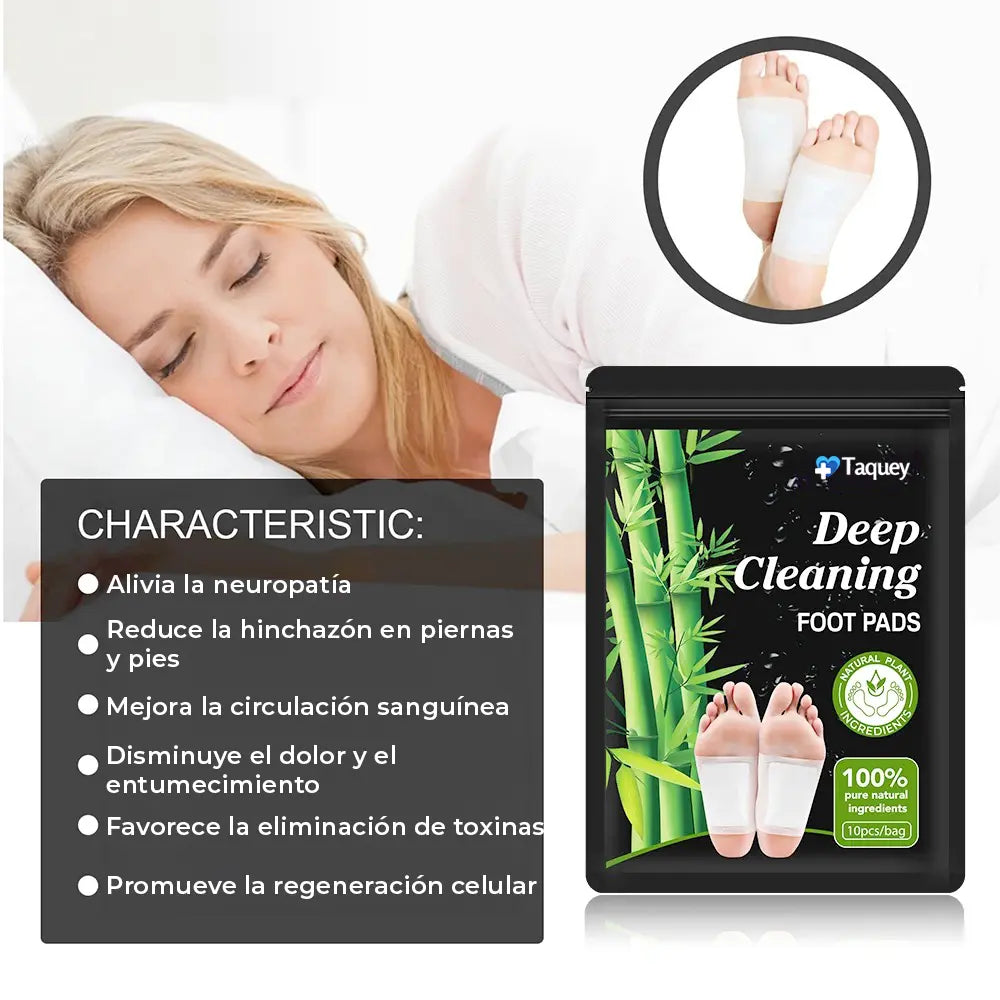 Parches Desintoxicantes Para Pies paquete