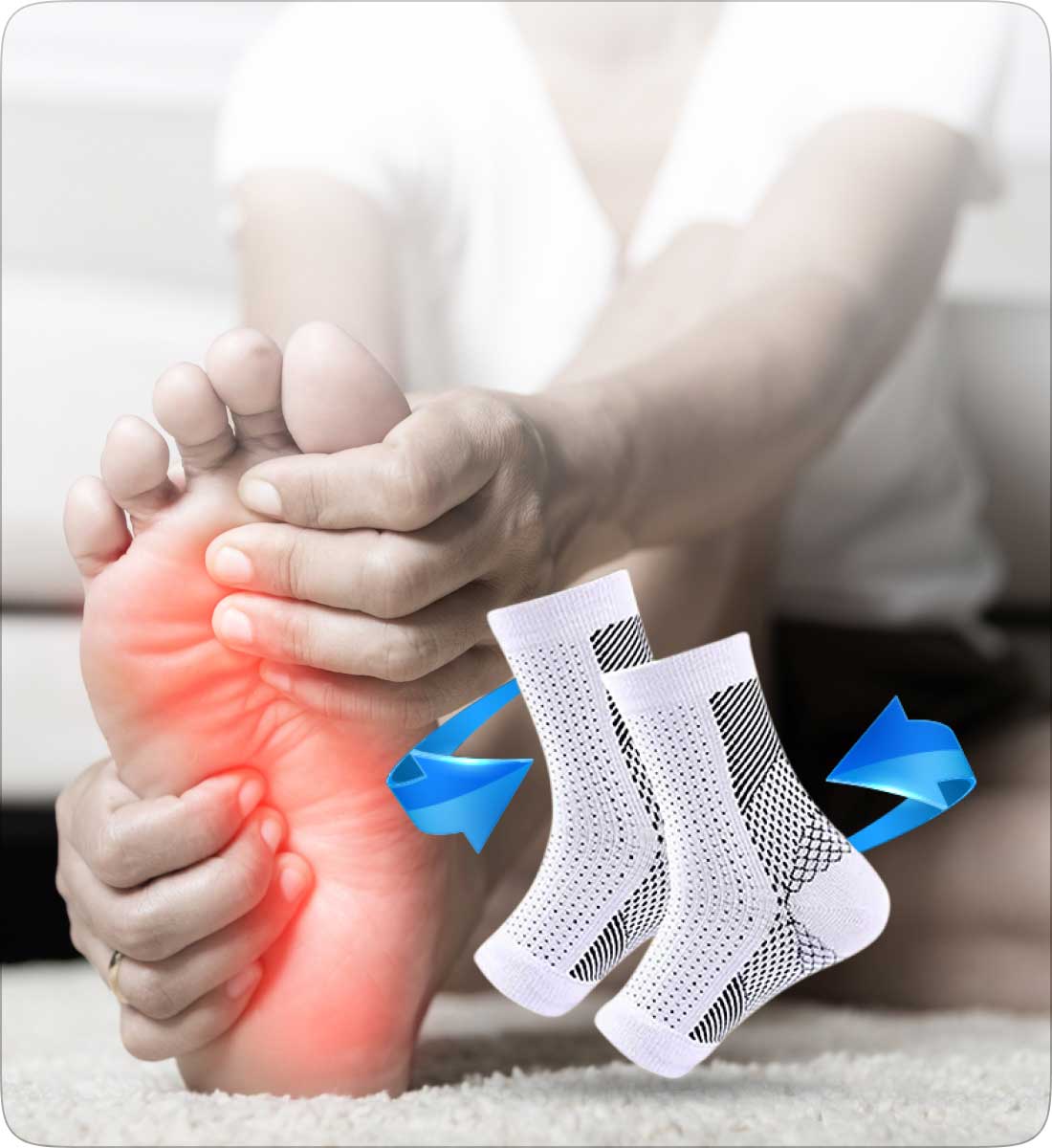 Calcetines de compresión Taquey
