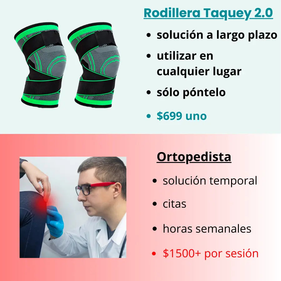 Rodillera Taquey paquete