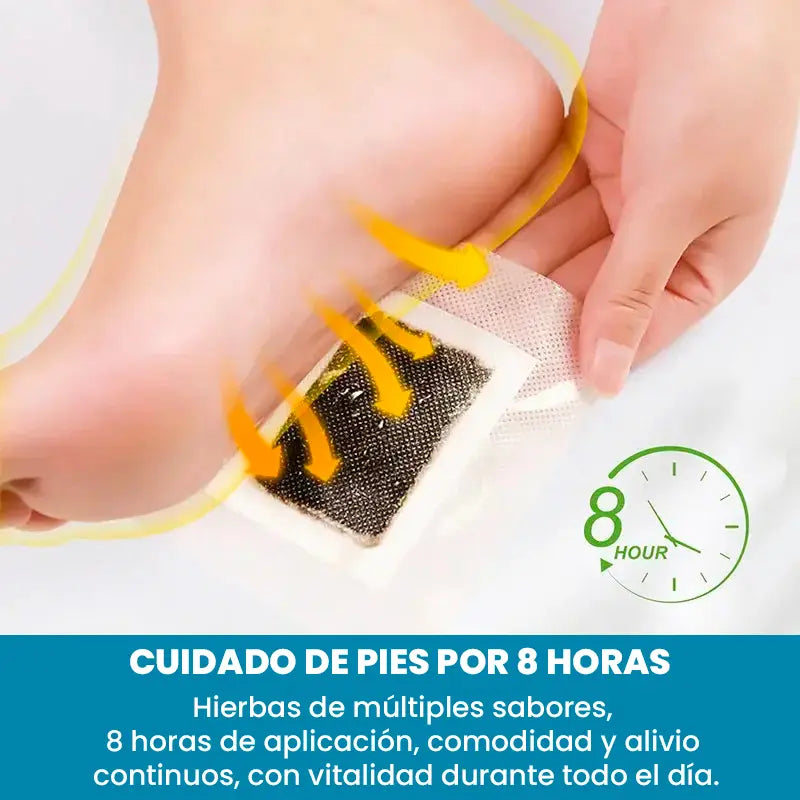 Parches Desintoxicantes Para Pies Taquey™