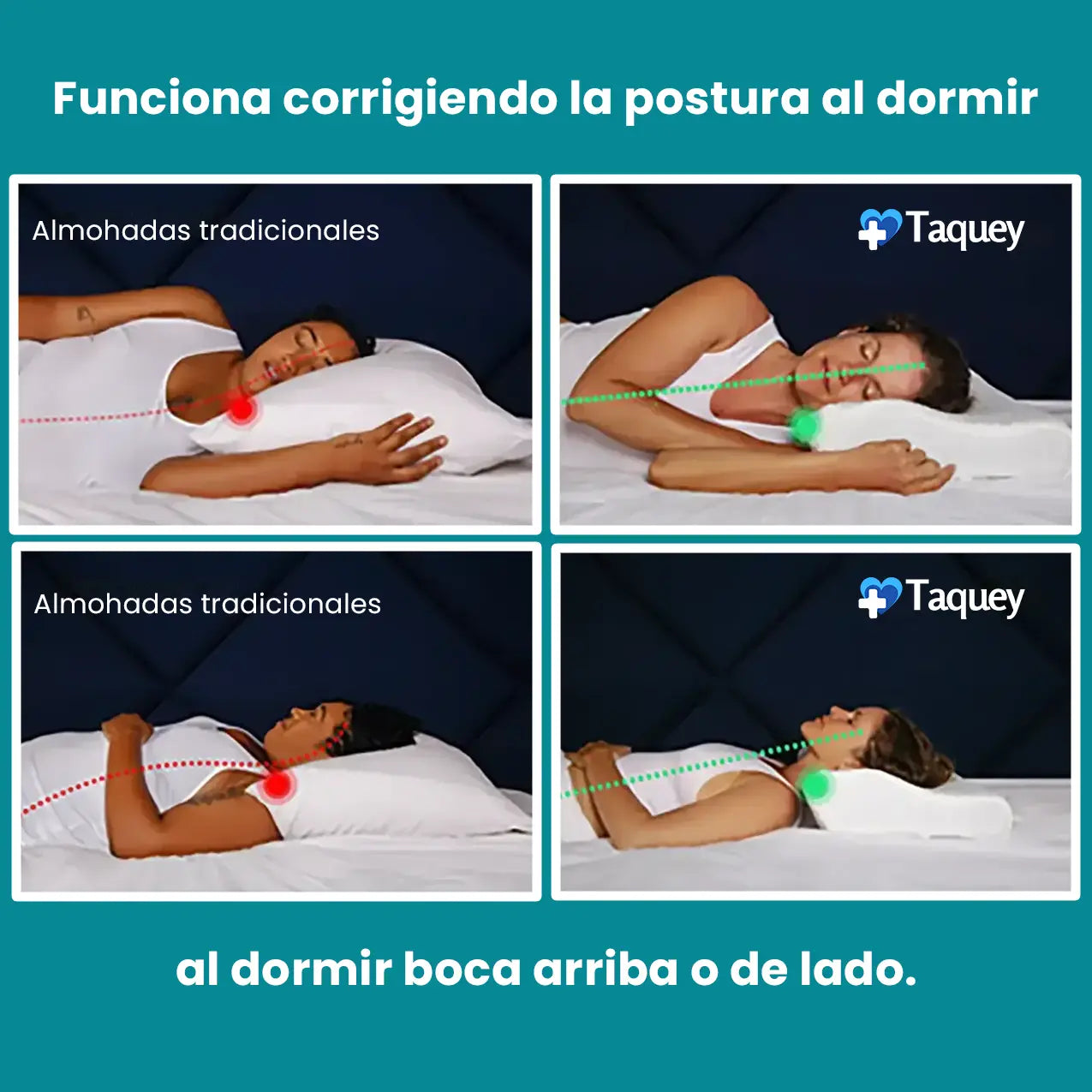 Almohada ortopédica Taquey™